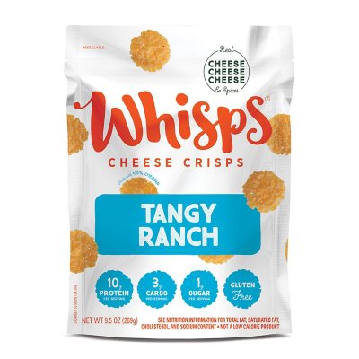 Whisps Tangy Ranch Cheese Crisps (9.5 oz.) Sam's Club