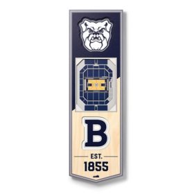 YouTheFan Butler Bulldogs 6"x19" 3D Stadium View Banner