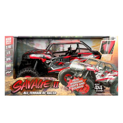 Savage all terrain clearance rc racer