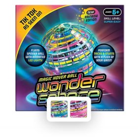 Wonder Sphere Magic Hover Ball, Rainbow Edition, Choose Color	