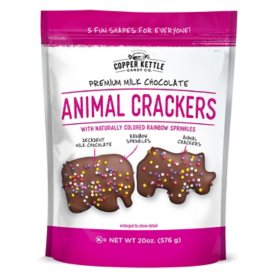 Copper Kettle Milk Chocolate Coated Animal Crackers, 20 oz.