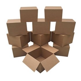 15 Premium Printed Moving Boxes - Small 16-3/8x12-5/8x12-5/8 Boxes