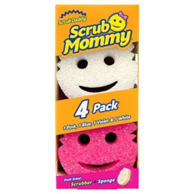 Scrub Mommy Set of (3) Multi-Color 4-Piece Sponge Gift Packs 