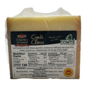 Charles Arnaud Comté Cheese, 1 lb.