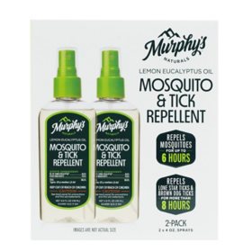 Murphy's Naturals Lemon Eucalyptus Oil Spray, 4 oz, 2pk