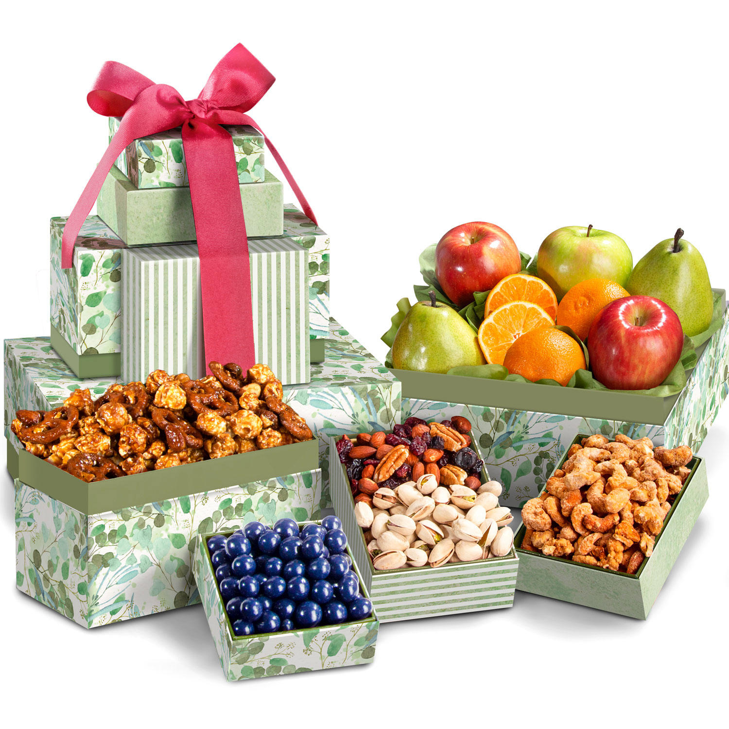 Fruitfully Yours Gift Tower by Golden State Fruit