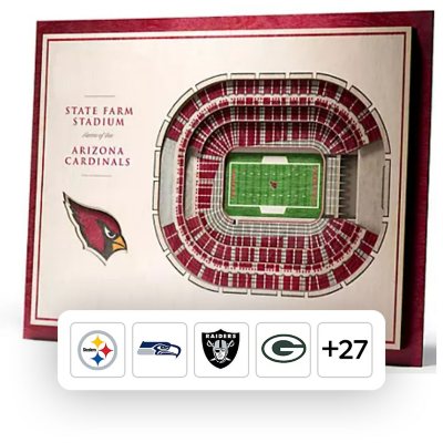 NFL 5-Layer Stadium View 3D Wall Art - Tennessee Titans:- Tennessee Titans