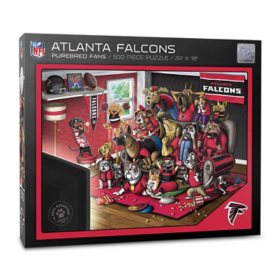 YouTheFan NFL 500 pc. Purebred Fans Puzzle, Assorted Teams