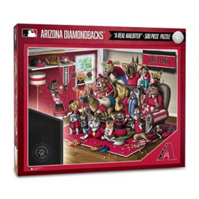 YouTheFan MLB Purebred Fans 500pc Puzzle, Assorted Teams