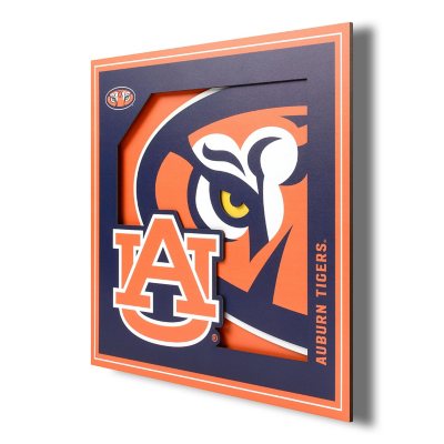 3D Logo Series Wall Art - 12x12 - Auburn Tigers:- Auburn Tigers