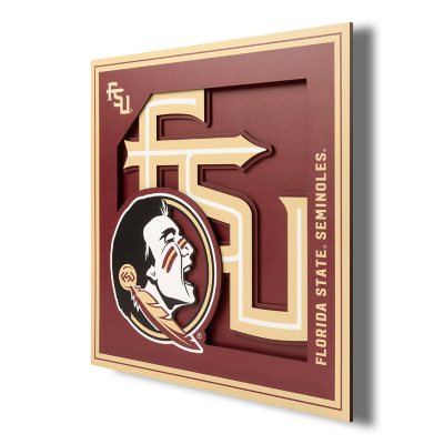 3D Logo Series Wall Art - 12x12 - Florida State Seminoles:- Florida State Seminoles