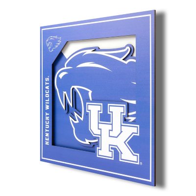 3D Logo Series Wall Art - 12x12 - Kentucky Wildcats:- Kentucky Wildcats