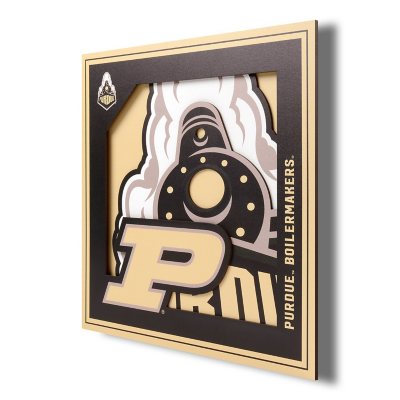 3D Logo Series Wall Art - 12x12 - Purdue Boilermakers:- Purdue Boilermakers