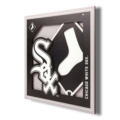 3D Logo Series Wall Art - 12x12 Chicago White Sox