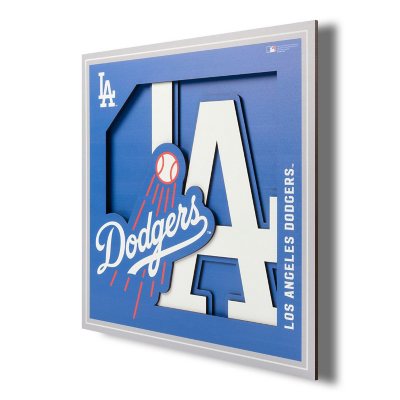 3D Logo Series Wall Art - 12x12 Los Angeles Dodgers