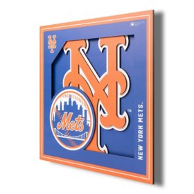 YouTheFan MLB 3D Logo Series Wall Art - 12x12, Assorted Teams