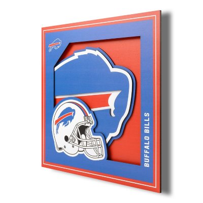 NFL 3D Logo Wall Art 12X12 - Buffalo Bills