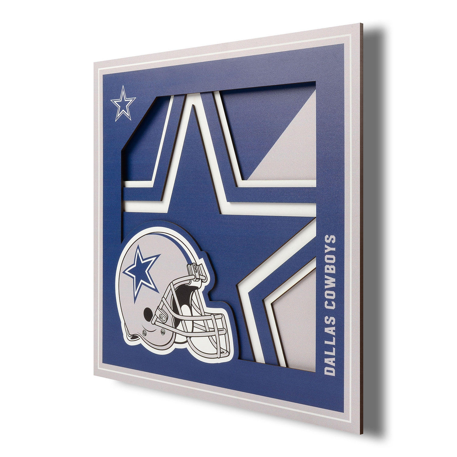 NFL 3D Logo Wall Art 12X12 - Dallas Cowboys