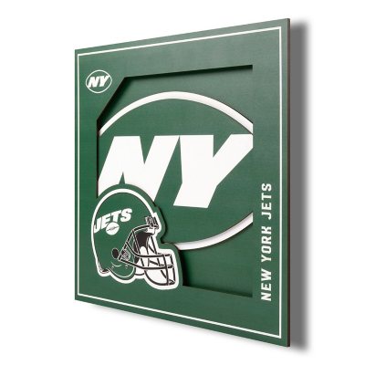 NFL 3D Logo Wall Art 12X12 - New York Jets