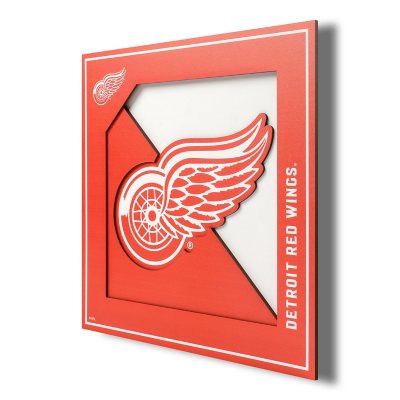 3D Logo Series Wall Art - 12x12 - Detroit Red Wings
