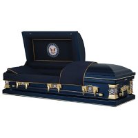 Titan Casket Military Select Steel Funeral Casket