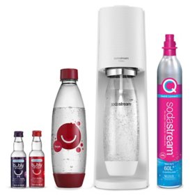 SodaStream Terra Starter Kit w/ Cherry Bubly Designed Bottle 