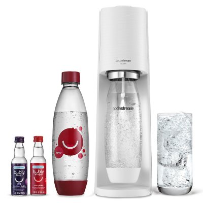 SodaStream Terra Starter Kit w/ Cherry Bubly Designed Bottle