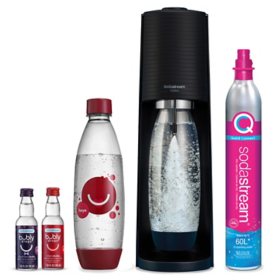 SodaStream Terra Starter Kit w/ Cherry Bubly Designed Bottle 