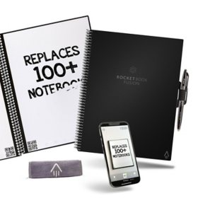 Rocketbook Fusion 8.5" x 11" Notebook and Pen Station Bundle