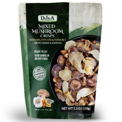 DJ & A Mixed Mushroom Crisps 10.6 oz.