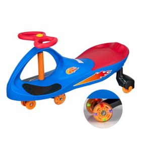 Alex Lightning Glow Rider Motion-Powered Ride-On Car with Light Up Wheels
