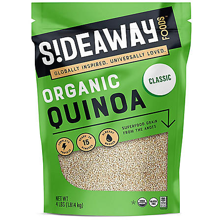 Sideaway Foods Organic Quinoa (64 oz.) - Sam's Club