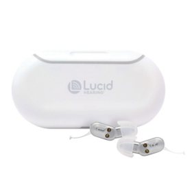 Lucid Hearing OTC fio Rechargeable In-The-Canal Hearing Aid Pair