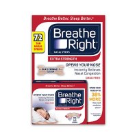 Breathe Right Nasal Strips, Extra Strength Tan, Help Stop Snoring, For Sensitive Skin (72 ct.)