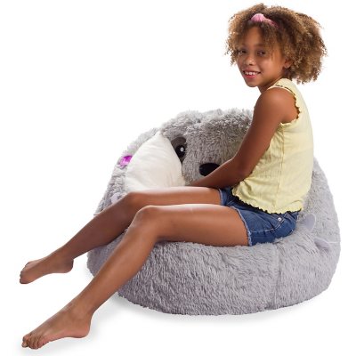 Posh Creations Dinosaur Bean Bag Chair for Kids - Sam's Club