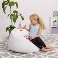 Posh Creations Unicorn Bean Bag Chair for Kids