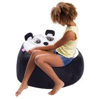 Posh Creations Panda Bean Bag Chair for Kids		