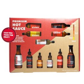 The Premium Hot Sauce Collection Gift Set, 11 ct.