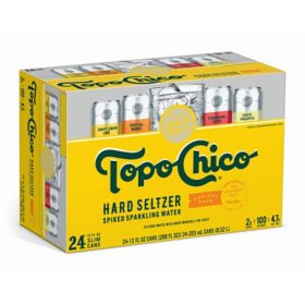 Topo Chico Hard Seltzer Variety Pack 12 fl. oz. can, 24 pk.