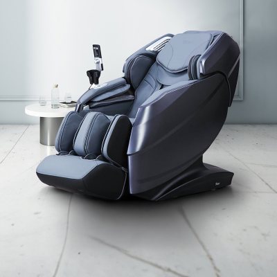 Titan Rejuv 4D Massage Chair With AI Health Detection - Black:- Black
