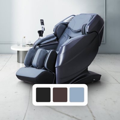 Titan Rejuv 4D Massage Chair With AI Health Detection - Black:- Black