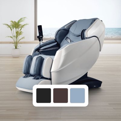 Titan Rejuv 4D Massage Chair With AI Health Detection - Blue:- Blue
