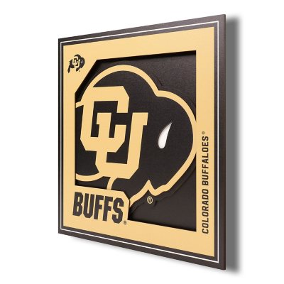 3D Logo Series Wall Art - 12x12 - Colorado Buffaloes:- Colorado Buffaloes