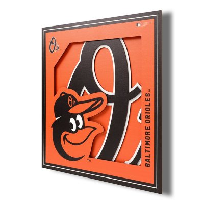 3D Logo Series Wall Art - 12x12 Baltimore Orioles