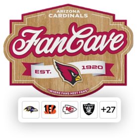 YouTheFan NFL 17” x 12.5” Fan Cave Sign