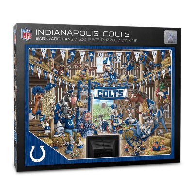 NFL Barnyard Fans 500pc Puzzle - Indianapolis Colts