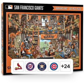 YouTheFan MLB Barnyard Fans 500pc Puzzle, Assorted Teams