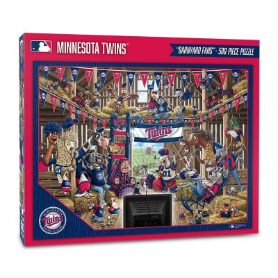 MLB Barnyard Fans 500pc Puzzle - Minnesota Twins