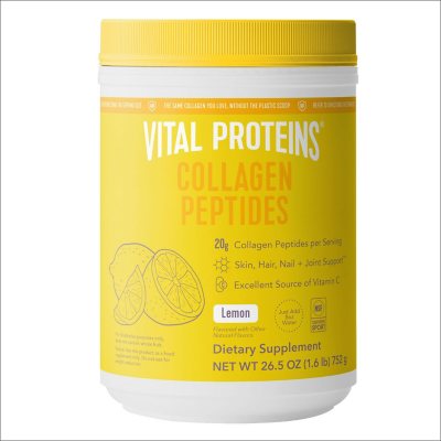 Vital Proteins Collagen Peptides Powder, Lemon, 26.5 oz. - Sam's Club