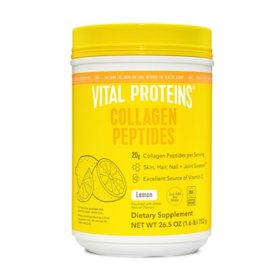 Vital Proteins Collagen Peptides Powder, Lemon, 26.5 oz.